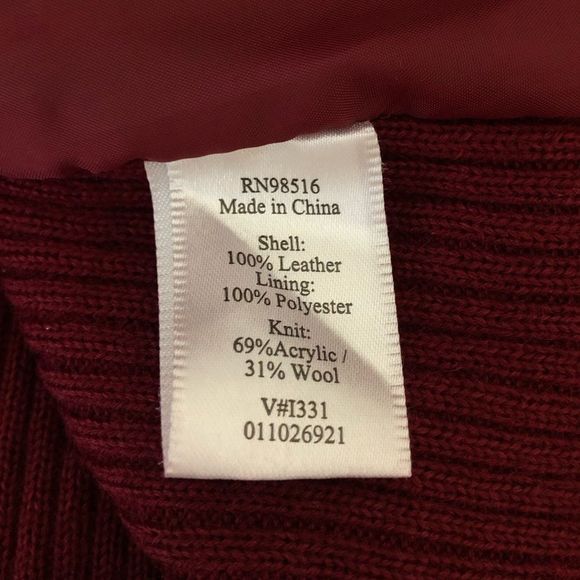 Coldwater Creek Rust Western Suede Knit Sweater Jacket Long Sleeve NWT size 16 - Picture 8 of 11